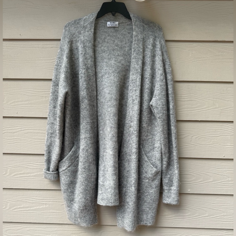 Acne Studios Light Gray Women's Cardigan